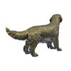 Image 9 : Puppy Golden Retriever Dog Bronze Statue