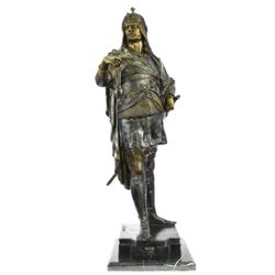 Warrior Prince Bronze Statue