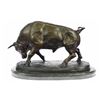 Image 7 : Stock Market Bull Bronze Sculpture