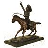 Image 1 : Pony Express Cowboy Bronze Sculpture