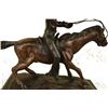 Image 3 : Pony Express Cowboy Bronze Sculpture