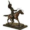 Image 5 : Pony Express Cowboy Bronze Sculpture
