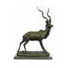 Image 1 : Elk Buck Hunter Bronze Sculpture