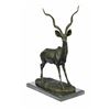 Image 5 : Elk Buck Hunter Bronze Sculpture