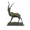 Image 7 : Elk Buck Hunter Bronze Sculpture