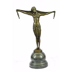 Classic Belly Dancer Bronze Sculpture