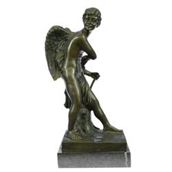 Valentine Cupid Eros Bronze Sculpture