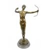 Image 1 : Nude Roman Archer Bronze Sculpture
