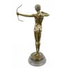 Image 7 : Nude Roman Archer Bronze Sculpture