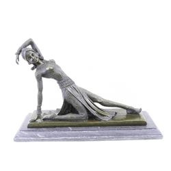 Show Girl Dancer Bronze Sculpture