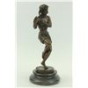 Image 5 : Court Jester Bronze Sculpture on Marble Base Statue