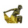 Image 5 : Belly Dancer Bronze Sculpture on Marble Base Statue