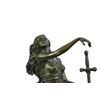Image 2 : Justice Lady Bronze Sculpture on Marble Base Statue