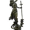 Image 3 : Justice Lady Bronze Sculpture on Marble Base Statue