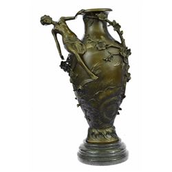 Beautiful Vase Bronze Sculpture