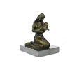 Image 1 : Breast Feeding Mother Baby Nursing Infant Bronze Statue