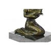 Image 3 : Breast Feeding Mother Baby Nursing Infant Bronze Statue