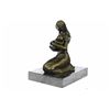 Image 5 : Breast Feeding Mother Baby Nursing Infant Bronze Statue