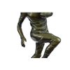 Image 4 : Trophy Football Player Bronze Sculpture on Marble Base Statue