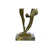 Image 4 : Modern Mid Century Abstract Bronze Ballerina Figure
