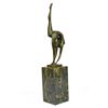 Image 5 : Modern Mid Century Abstract Bronze Ballerina Figure