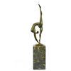 Image 7 : Modern Mid Century Abstract Bronze Ballerina Figure