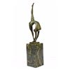 Image 9 : Modern Mid Century Abstract Bronze Ballerina Figure