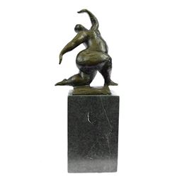 Abstract Woman Bronze Sculpture