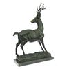 Image 6 : Hunting Buck Stag Hunter Prize Game Bronze Statue