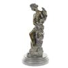 Image 9 : Vienna Nude Lady with Baby Bronze Sculpture