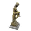Image 5 : Beautiful Art Nouveau Solid Bronze Statue