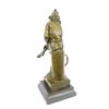 Image 7 : Beautiful Art Nouveau Solid Bronze Statue