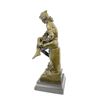 Image 8 : Beautiful Art Nouveau Solid Bronze Statue
