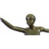 Image 2 : Dancer Bronze Statue on Marble Base Figure