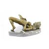 Image 7 : Stunning Erotic Nude Bronze Statue on Marble Base Figure