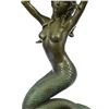 Image 4 : Mermaid on Rock Bronze Sculpture