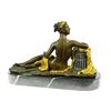 Image 5 : Nude Napoleons Sister Bronze Sculpture on Marble Base Statue
