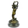 Image 6 : Cherubs Bronze Sculpture on Marble Base Figurine