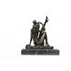 Image 7 : Dancer Bronze Figurine on Marble Base Sculpture