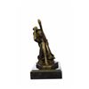 Image 9 : Dancer Bronze Figurine on Marble Base Sculpture
