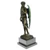 Image 5 : Classical Bronze Statue on Marble Base Sculpture