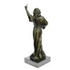 Image 6 : Moses Jewish Religious Bronze Figurine on Marble Base Statue