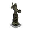 Image 8 : Moses Jewish Religious Bronze Figurine on Marble Base Statue