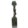 Image 7 : Nude Girl Bronze Statue on Marble Base Figure