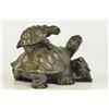 Image 5 : Vienna Snapping Turtle Bronze Figurine