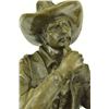 Image 2 : Lonely Cowboy Western Bronze Sculpture