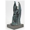 Image 4 : Dark Angel Bronze Sculpture on Marble Base Figurine
