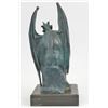 Image 5 : Dark Angel Bronze Sculpture on Marble Base Figurine