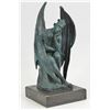 Image 6 : Dark Angel Bronze Sculpture on Marble Base Figurine