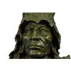 Image 2 : Native American Bronze Sculpture on Marble Base